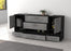 Sideboard Florentina, Gruen Offen (180x79x35cm) - Dekati GmbH