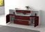 Sideboard Emma, Bordeaux Offen (180x79x35cm) - Dekati GmbH