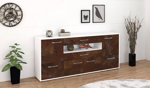 Sideboard Emely, Rost Front (180x79x35cm) - Dekati GmbH
