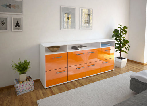 Sideboard Evita, Orange Front (180x79x35cm) - Dekati GmbH