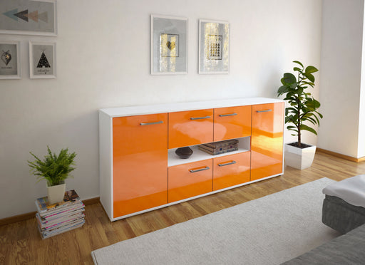 Sideboard Farina, Orange Front (180x79x35cm) - Dekati GmbH