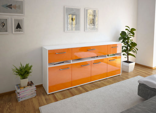 Sideboard Flora, Orange Front (180x79x35cm) - Dekati GmbH