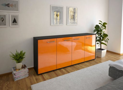 Sideboard Elana, Orange Front (180x79x35cm) - Dekati GmbH