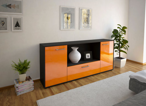 Sideboard Ella, Orange Front (180x79x35cm) - Dekati GmbH