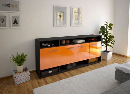 Sideboard Felia, Orange Front (180x79x35cm) - Dekati GmbH