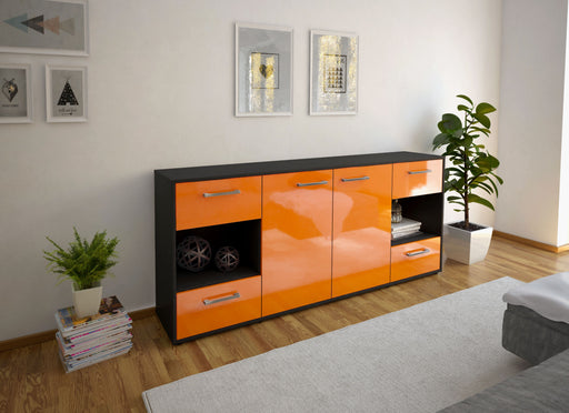 Sideboard Gaia, Orange Front (180x79x35cm) - Dekati GmbH