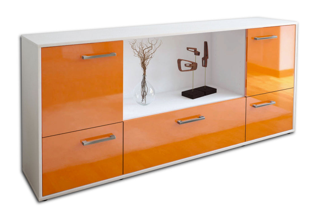 Sideboard Elvezia, Orange Seite (180x79x35cm) - Dekati GmbH