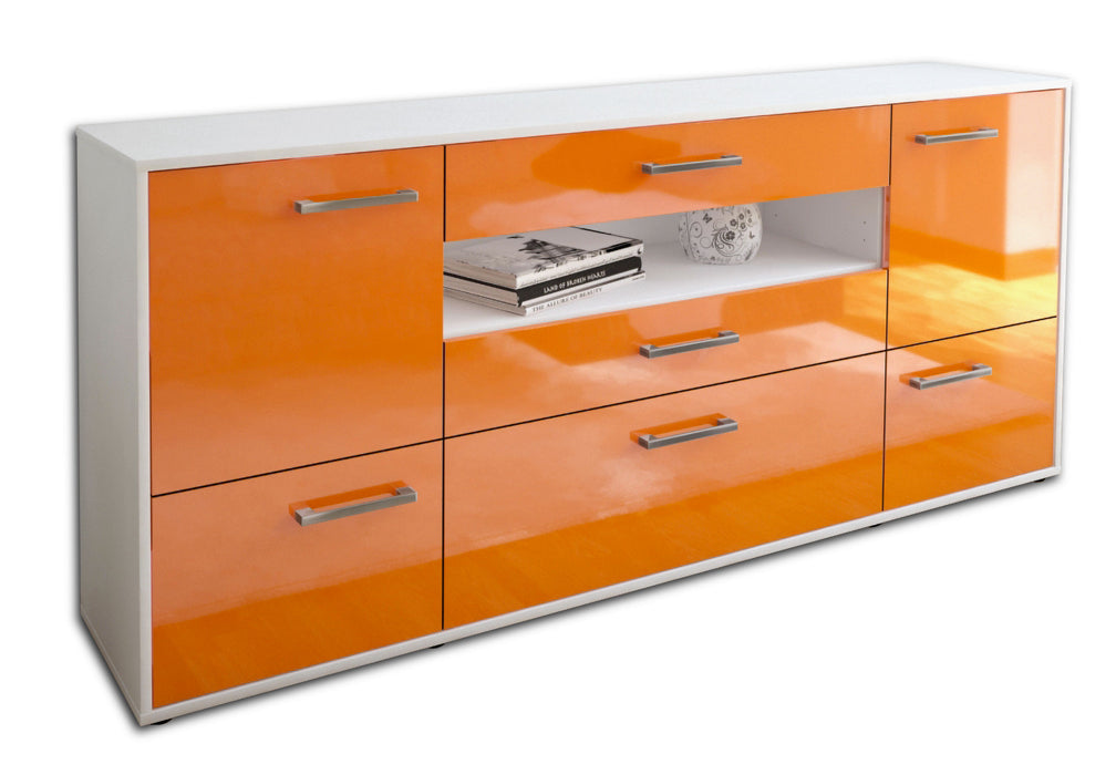 Sideboard Elvira, Orange Seite (180x79x35cm) - Dekati GmbH