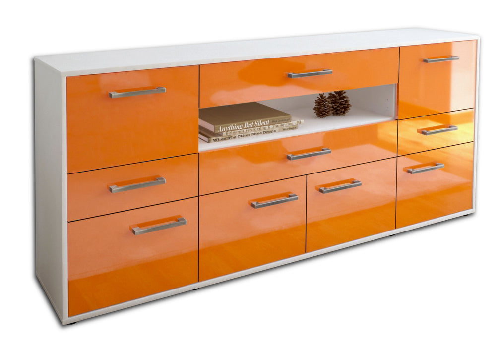 Sideboard Emerelda, Orange Seite (180x79x35cm) - Dekati GmbH