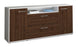 Sideboard Erina, Walnuss Seite (180x79x35cm) - Dekati GmbH