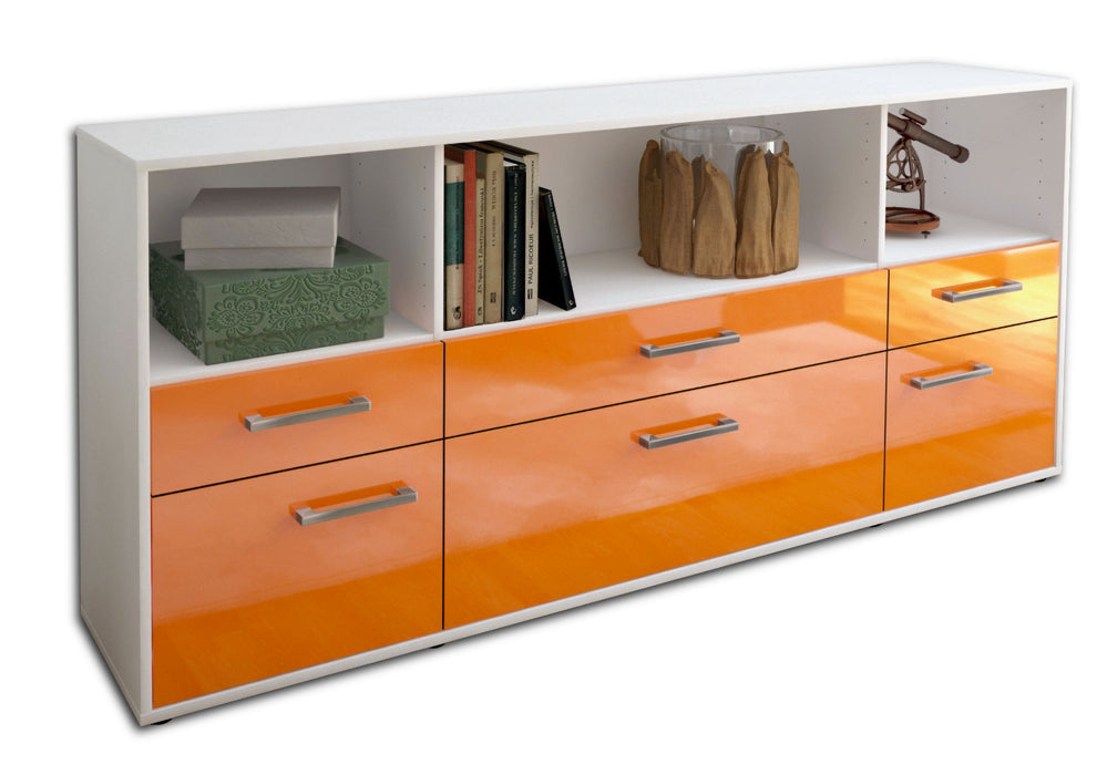 Sideboard Evelina, Orange Seite (180x79x35cm) - Dekati GmbH