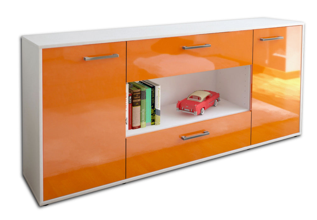 Sideboard Filomena, Orange Seite (180x79x35cm) - Dekati GmbH