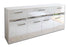 Sideboard Flora, Weiß Seite (180x79x35cm) - Dekati GmbH