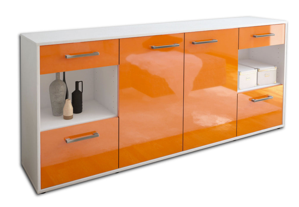 Sideboard Gabriella, Orange Seite (180x79x35cm) - Dekati GmbH