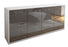 Sideboard Georgina, Grau Seite (180x79x35cm) - Dekati GmbH