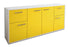 Sideboard Georgina, Gelb Seite (180x79x35cm) - Dekati GmbH