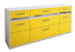 Sideboard Giada, Gelb Seite (180x79x35cm) - Dekati GmbH