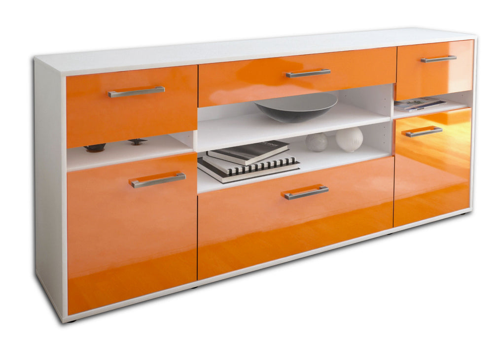 Sideboard Gina, Orange Seite (180x79x35cm) - Dekati GmbH