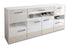 Sideboard Ginevra, Weiß Seite (180x79x35cm) - Dekati GmbH