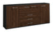 Sideboard Eliana, Walnuss Seite (180x79x35cm) - Dekati GmbH