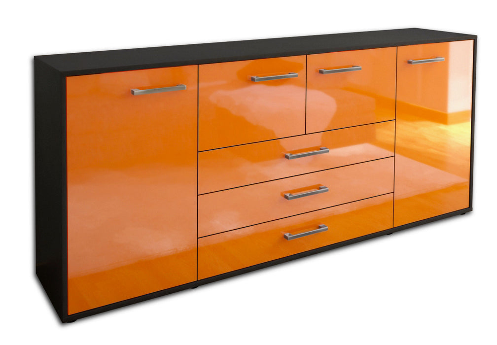 Sideboard Eliana, Orange Seite (180x79x35cm) - Dekati GmbH