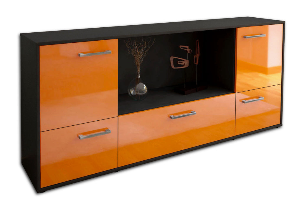 Sideboard Elvezia, Orange Seite (180x79x35cm) - Dekati GmbH