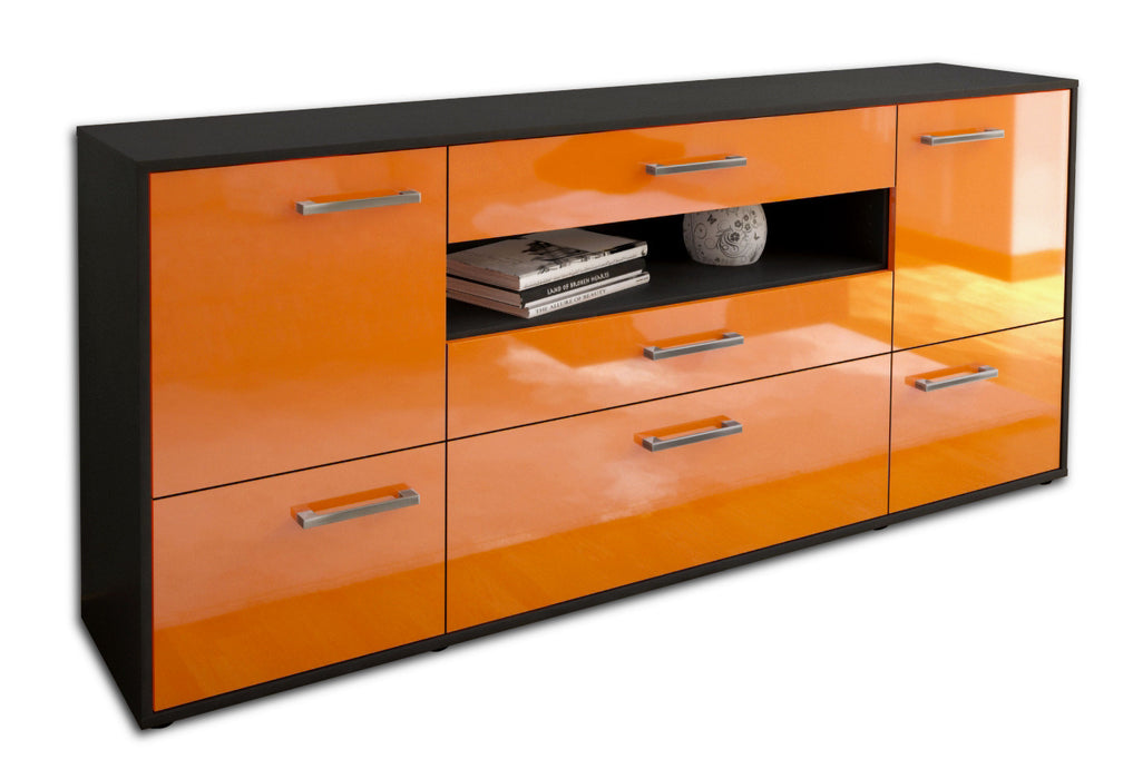 Sideboard Elvira, Orange Seite (180x79x35cm) - Dekati GmbH