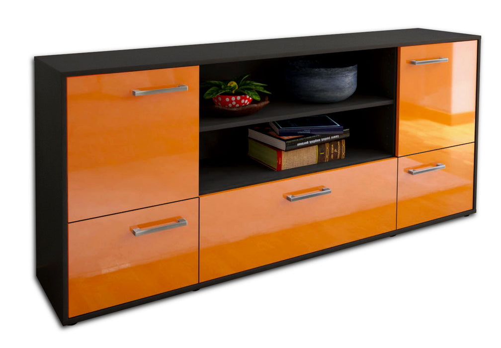 Sideboard Emanuela, Orange Seite (180x79x35cm) - Dekati GmbH