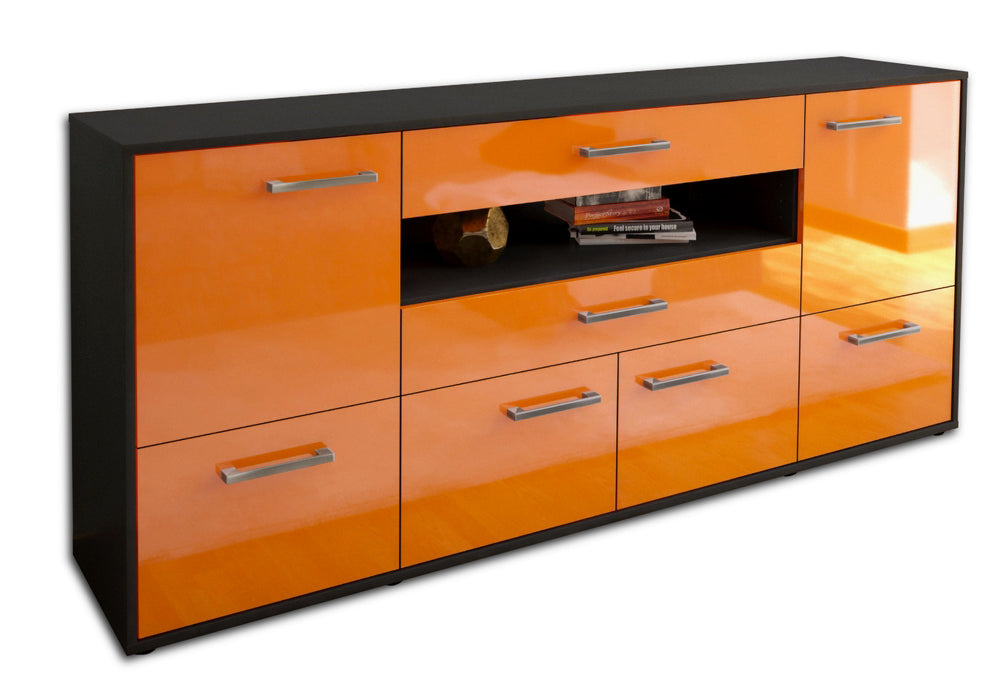 Sideboard Emely, Orange Seite (180x79x35cm) - Dekati GmbH