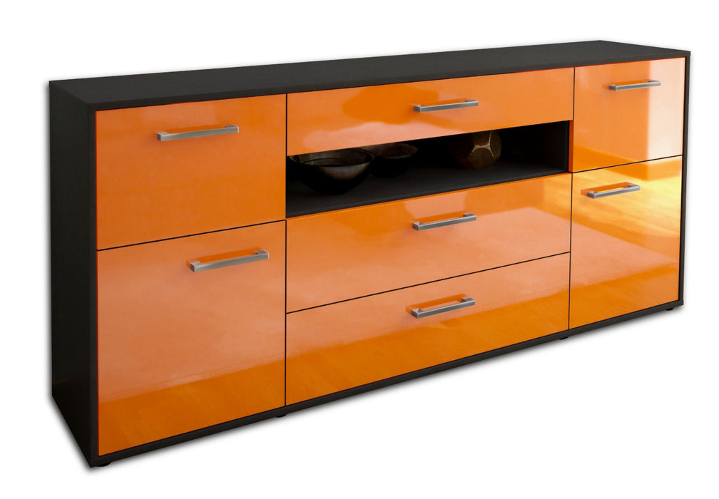 Sideboard Emma, Orange Seite (180x79x35cm) - Dekati GmbH