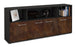 Sideboard Enrica, Rost Seite (180x79x35cm) - Dekati GmbH