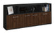 Sideboard Enrica, Walnuss Seite (180x79x35cm) - Dekati GmbH