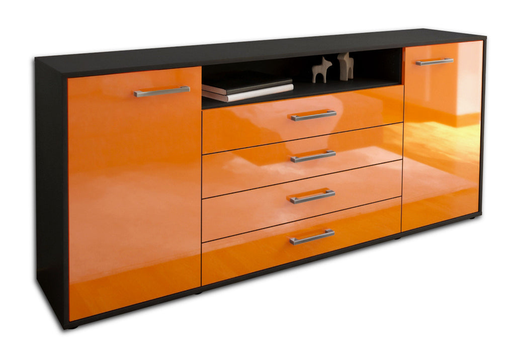 Sideboard Enzo, Orange Seite (180x79x35cm) - Dekati GmbH