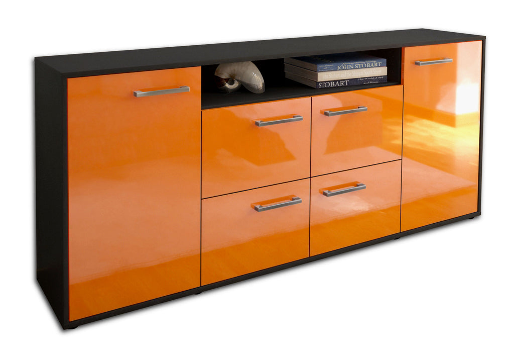 Sideboard Ephenia, Orange Seite (180x79x35cm) - Dekati GmbH