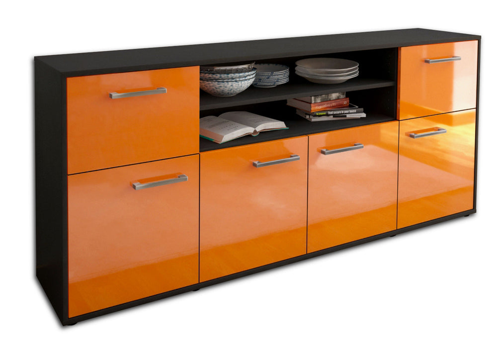 Sideboard Ermelina, Orange Seite (180x79x35cm) - Dekati GmbH