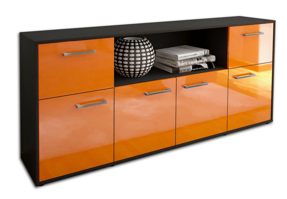 Sideboard Ermentrude, Orange Seite (180x79x35cm) - Dekati GmbH