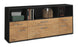 Sideboard Estella, Eiche Seite (180x79x35cm) - Dekati GmbH