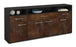 Sideboard Ezia, Rost Seite (180x79x35cm) - Dekati GmbH