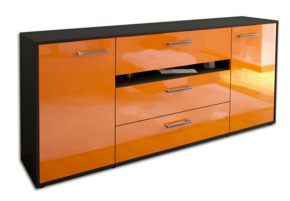 Sideboard Fernanda, Orange Seite (180x79x35cm) - Dekati GmbH