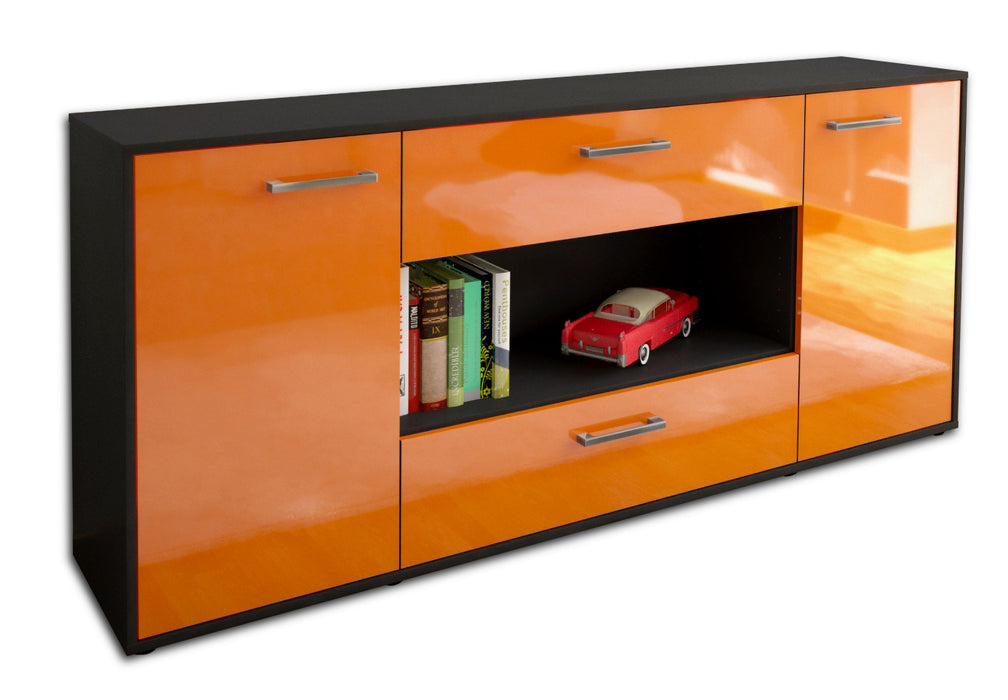 Sideboard Filomena, Orange Seite (180x79x35cm) - Dekati GmbH