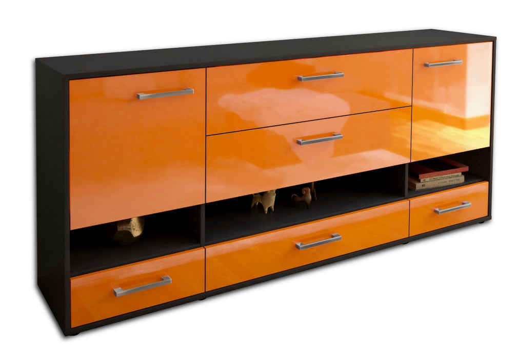 Sideboard Florentina, Orange Seite (180x79x35cm) - Dekati GmbH