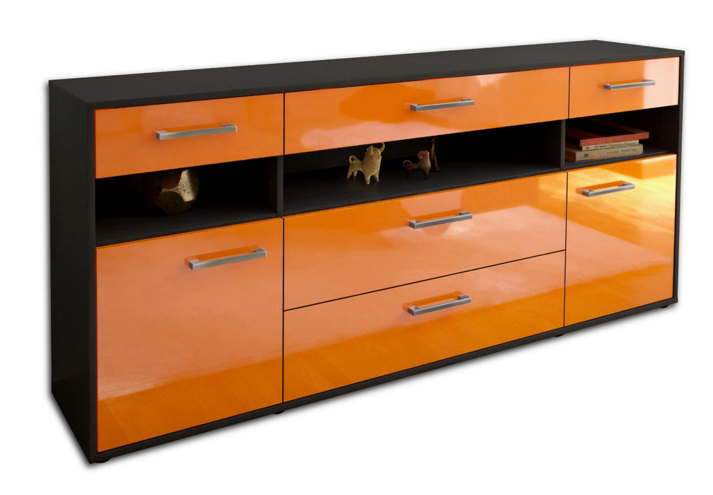 Sideboard Floria, Orange Seite (180x79x35cm) - Dekati GmbH