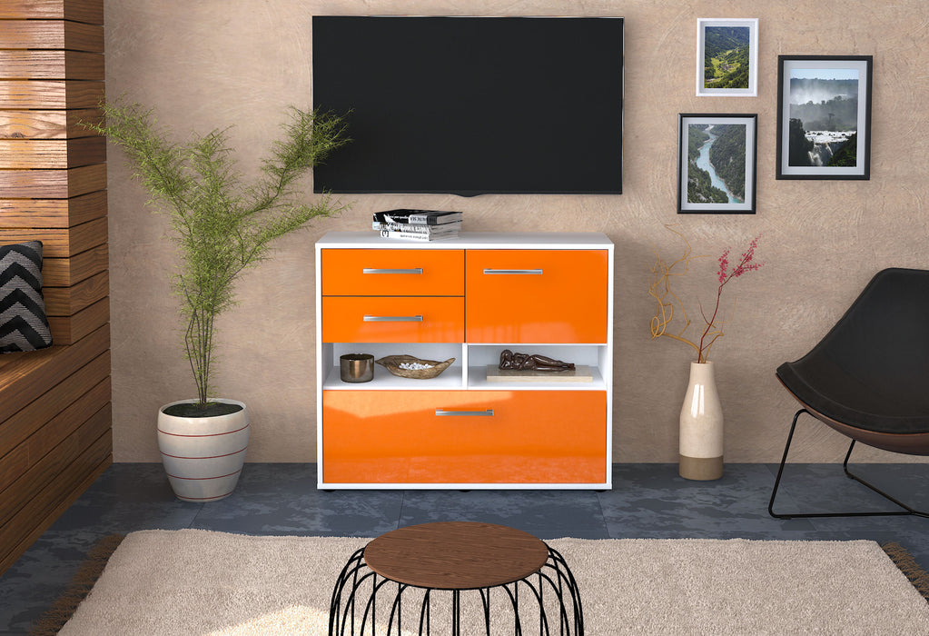 Sideboard Cornelia, Orange Studio (92x79x35cm) - Dekati GmbH
