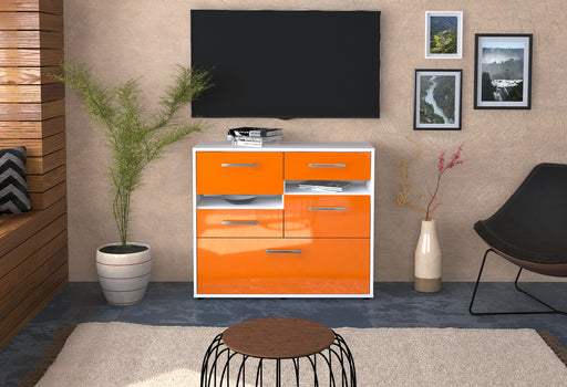 Sideboard Daria, Orange Studio (92x79x35cm) - Dekati GmbH