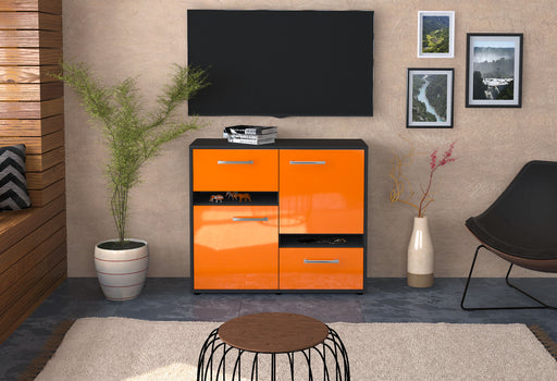 Sideboard Carlotta, Orange Studio (92x79x35cm) - Dekati GmbH