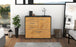 Sideboard Corina, Eiche Studio (92x79x35cm) - Dekati GmbH
