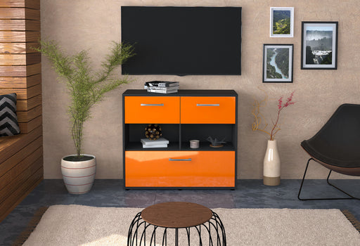 Sideboard Cosima, Orange Studio (92x79x35cm) - Dekati GmbH