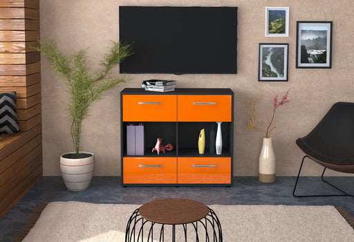 Sideboard Daniela, Orange Studio (92x79x35cm) - Dekati GmbH