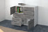 Sideboard Clarissa, Beton Offen ( 92x79x35cm) - Dekati GmbH