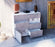 Sideboard Dariella, Beton Offen ( 92x79x35cm) - Dekati GmbH